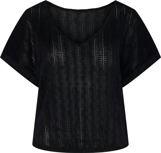 PCAFIE SS REVERSIBLE LACE TOP SWW