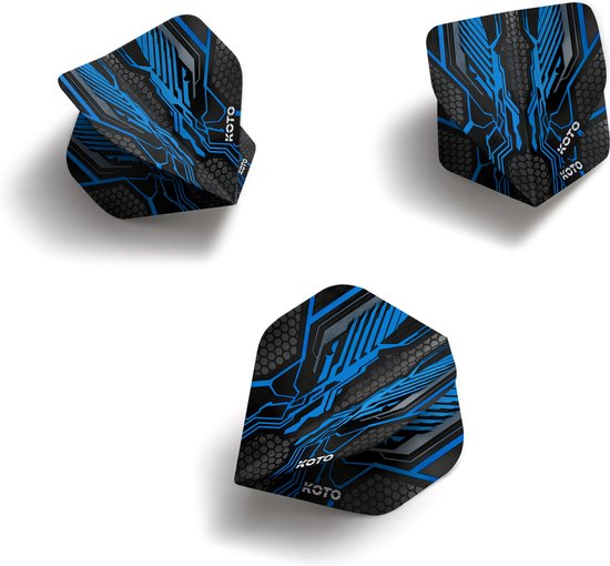 KOTO ZIZ-Wing NO2 Aqua - Dart Flights van KOTO — afbeelding 4