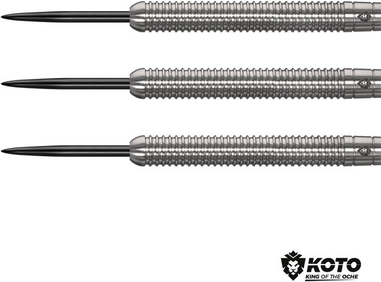 KOTO - Kingmax 90% Darts 25G - Zilver - Stevige Ringgrip van KOTO — afbeelding 2