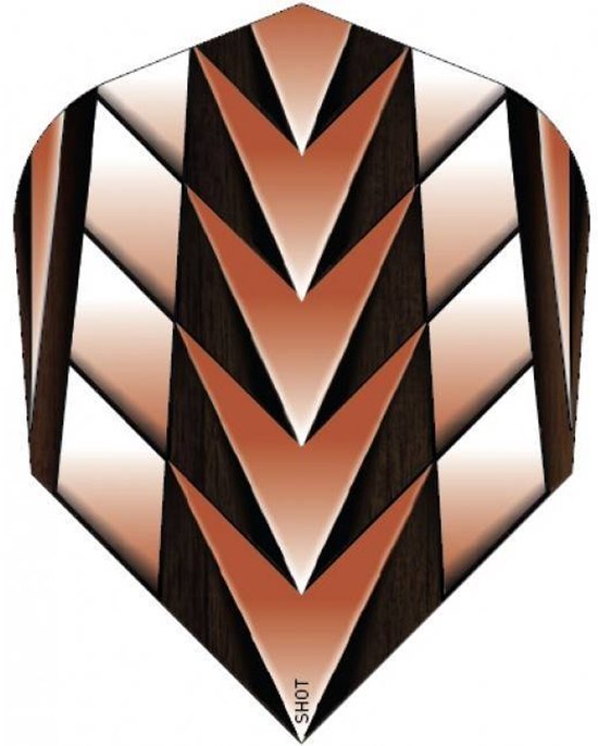 Shot Tribal Weapon Std.6 - Dart Flights van Shot! — afbeelding 2