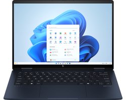 "HP ENVY x360 14-fc0040nd Intel Core Ultra 5 125U Hybride (2-in-1) 35,6 cm (14"") Touchscreen 2K 16 GB LPDDR5-SDRAM 512 GB SSD Wi-Fi 6E (802.11ax) Windows 11 Home AI PC Blauw"