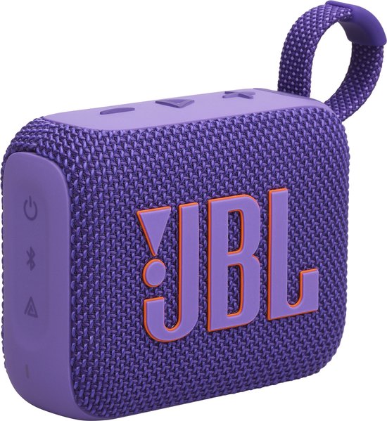 Foto: Jbl go 4 draadloze bluetooth mini speaker paars