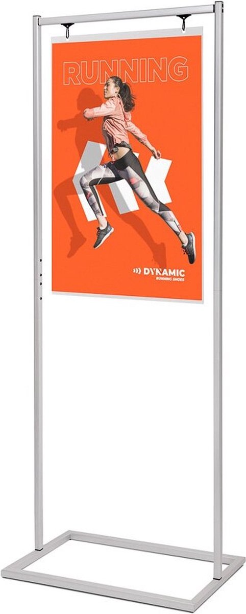 Syna Poster Display Decor Sway A1 - Syna PDSWA1 - Horeca & Professioneel Zilver