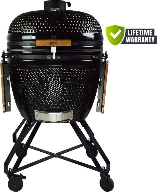 BLISS kamado 26 BBQ - houtskool barbecue - inclusief levenslange garantie, kooksysteem & meer accessoires.