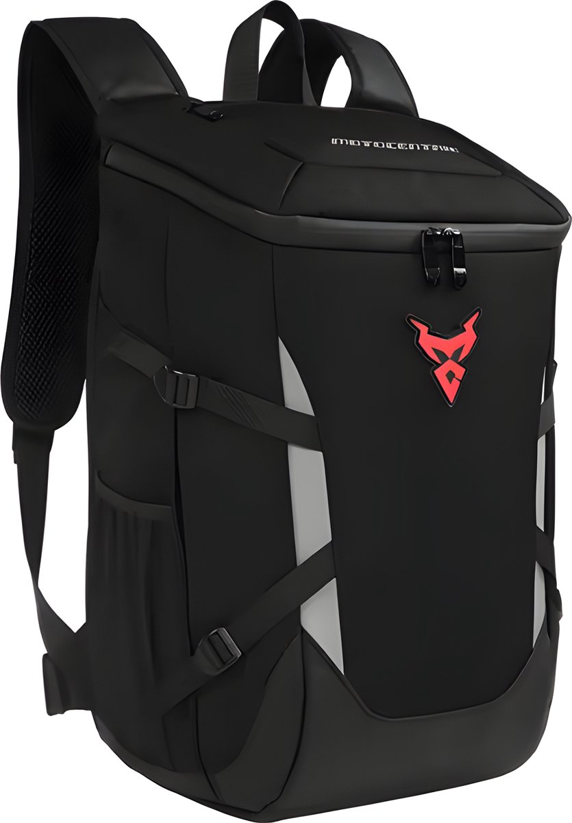 CarryQuest® - Motorrugzak - Waterdicht Rugzak - 28L Capaciteit - Voor Motorrijders - Rood
