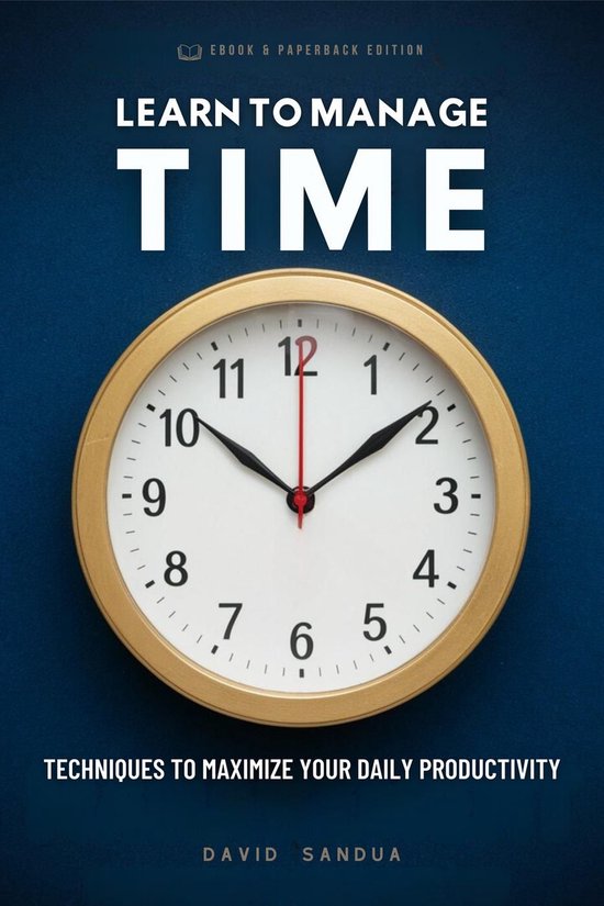 Learn to Manage Time - cover