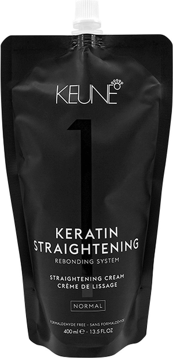 Keune Keratin Straightening Rebonding System Normal 400 ml.