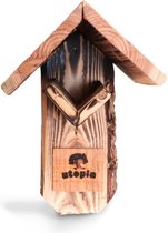 Bol.com Utopia pindakaaspothouder gebrand douglas hout 35x165 cm aanbieding