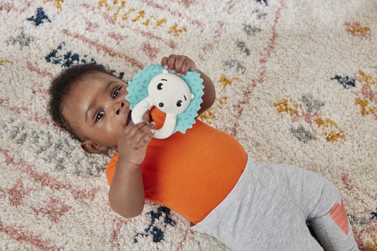 Fisher-Price Hochet Hérisson - Dès 3 mois - Anneau de dentition