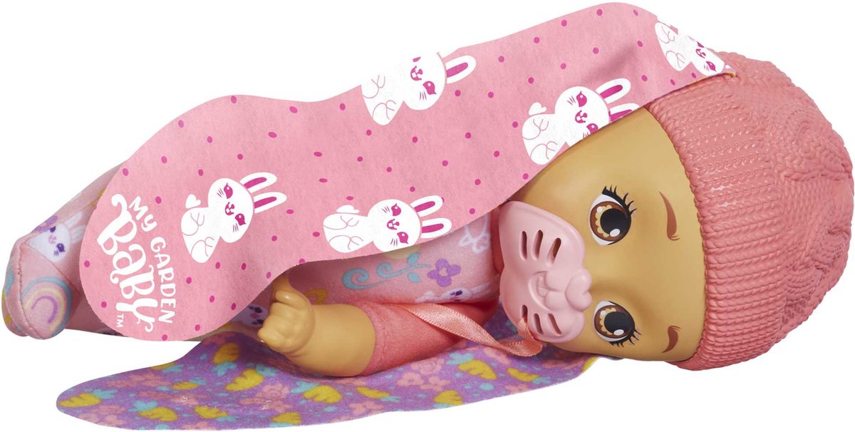 My Garden Baby - Mijn eerste babykonijn, roze, 23 cm - Pop / Poupon - Vanaf 18 maanden — cadeau in Spellen & Speelgoed - foto 4