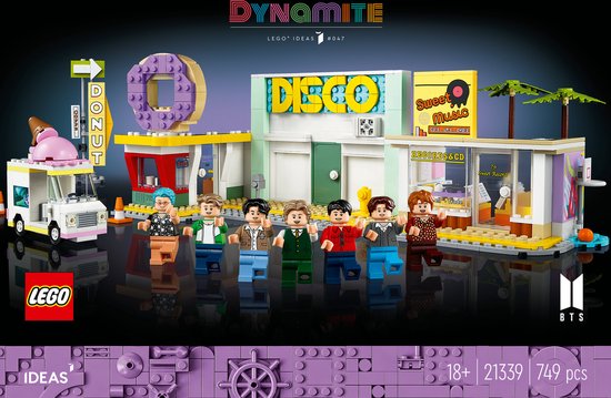 LEGO Ideas BTS Dynamite Set voor Volwassenen - 21339 | bol
