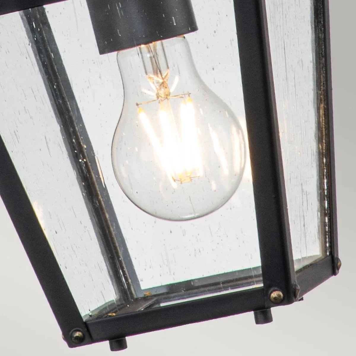 Hinkley LED Buiten Hanglamp Huntersfield | 1X E27 Max 60W | IP44 | Dimbaar | Black
