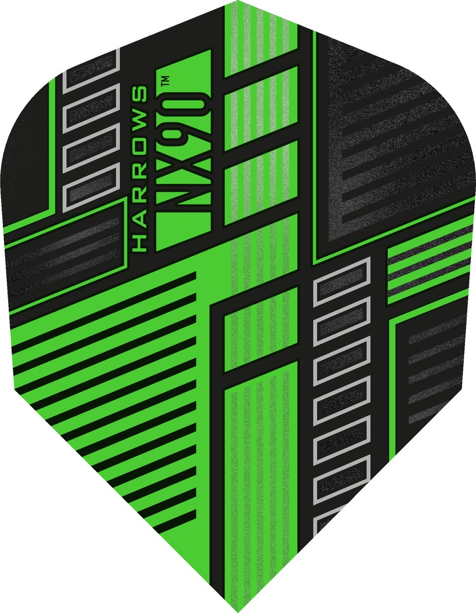 Harrows Prime NX90 Dartflights - Groen