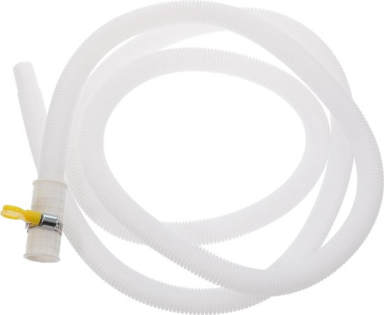 MIRTUX Flexibele slang voor airconditioning, pvc, 4,5 m, 150 mm diameter, universele pinguïnslang, extra lang