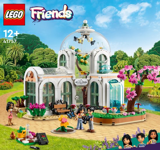 LEGO Friends - Botanische tuin Bloemen en Planten Modelbouw - 41757