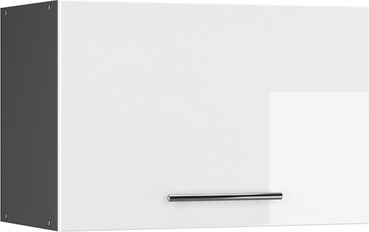 Vicco Fame-Line Hangkast – 60 cm Plat Wit Hoogglans Wit Hoogglans/Antraciet