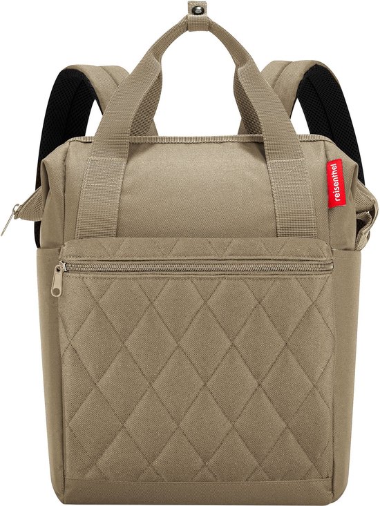 Reisenthel Allrounder R Schouder/ Rugtas - 12L - Rhombus Olive Groen
