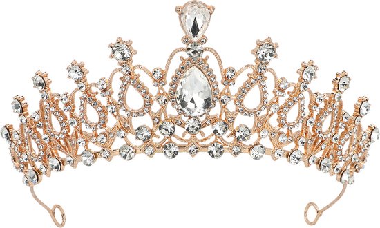 Couronne Royale Dorée Adulte - Accessoire Déguisement Roi Reine Princesse - Fête, Carnaval, Mariage, Halloween