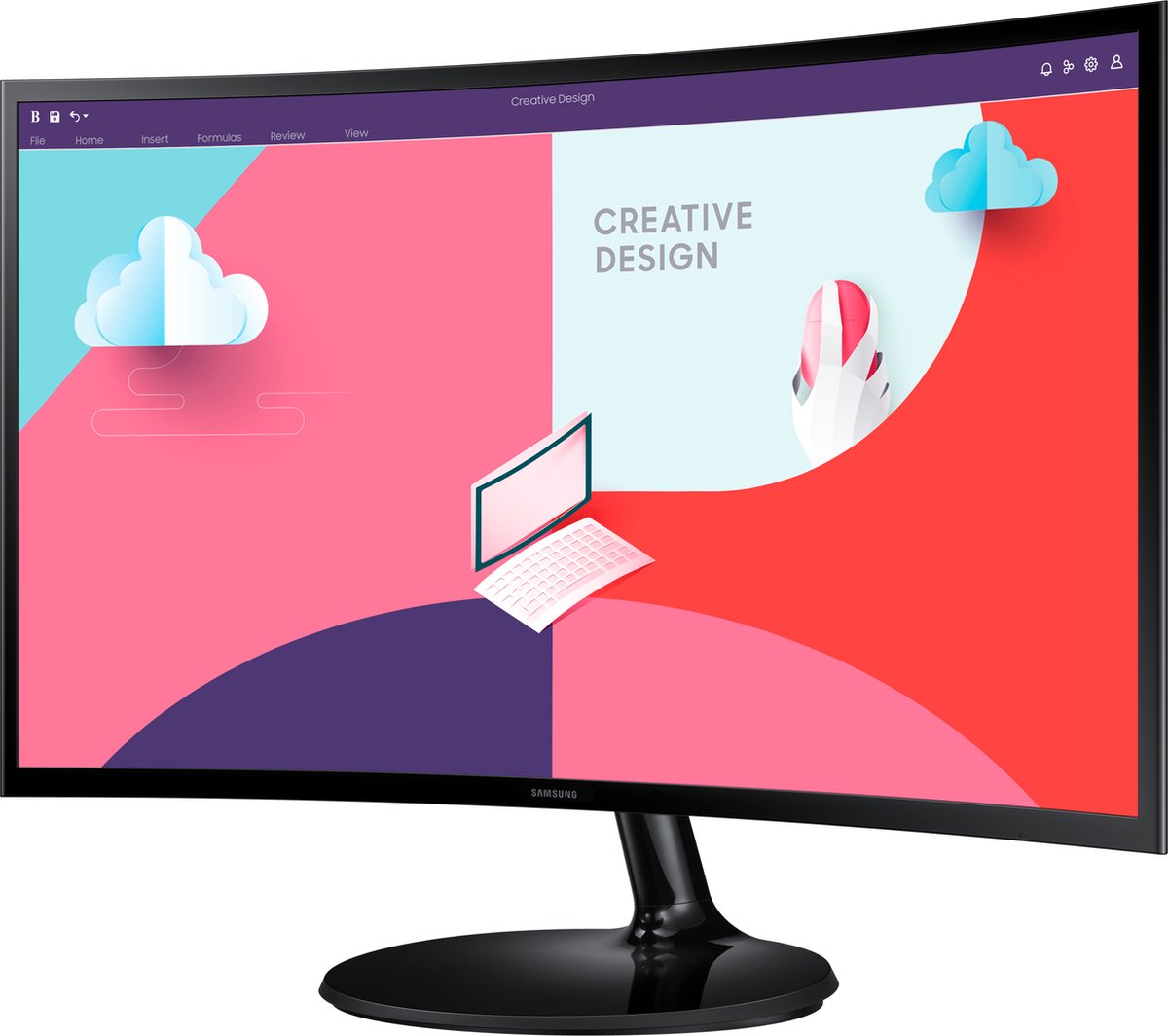 Samsung LCD C27F364EAU