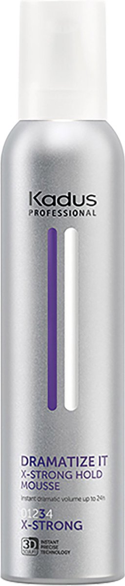 Kadus - Volume - Dramatize It - X-Strong Hold Mousse - 250 ml