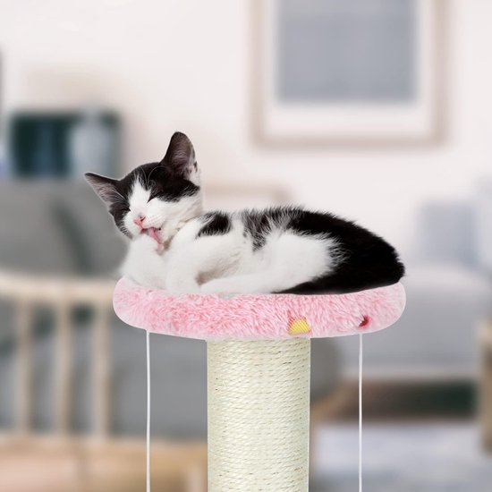 Kat touwbrug touwladder kattenspeelgoed kat klimladder kat klimrek touwladder kattenaccessoires