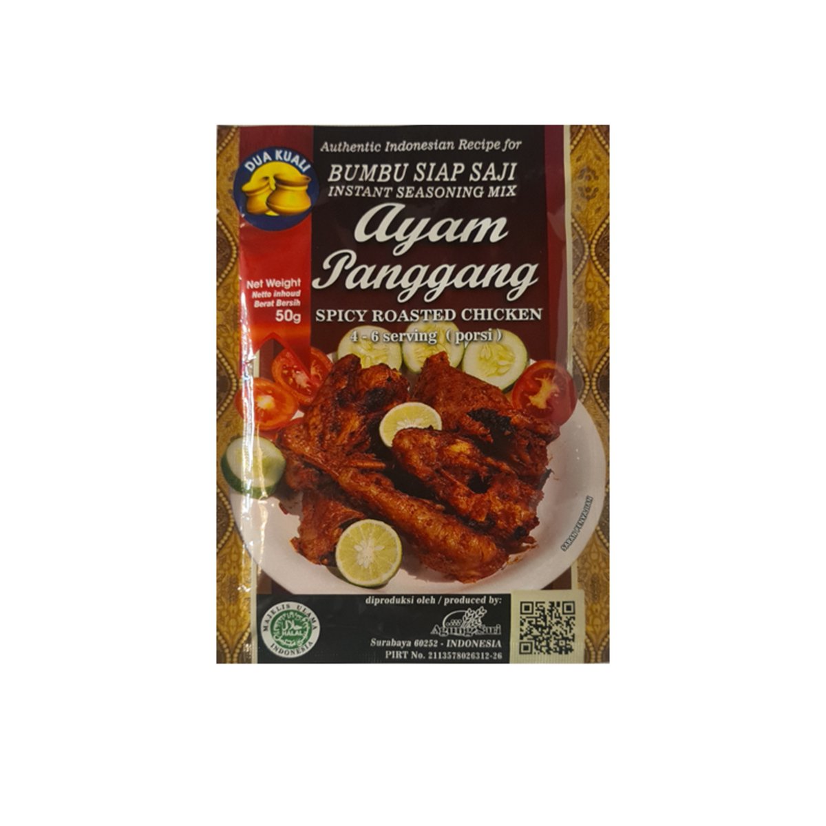 Goedkoopste Dua Kuali | Ayam Panggang | 12x50gr