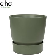 Pot Elho Greenville Round groen - D30 x H28