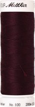 Mettler/Amann universeel naaigaren, 200m. polyester, 0111 bordeaux rood