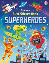 First Sticker Books- First Sticker Book Superheroes