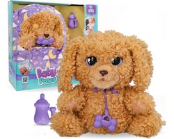 foto van Baby Paws Hondje Labradoodle - Interactieve knuffel