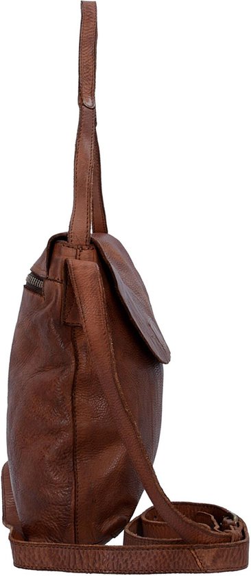 HAROLD'S Cuir Sac à épaule bandoulière Sac à épaule Submarine Shoulderbag Cognac Brun