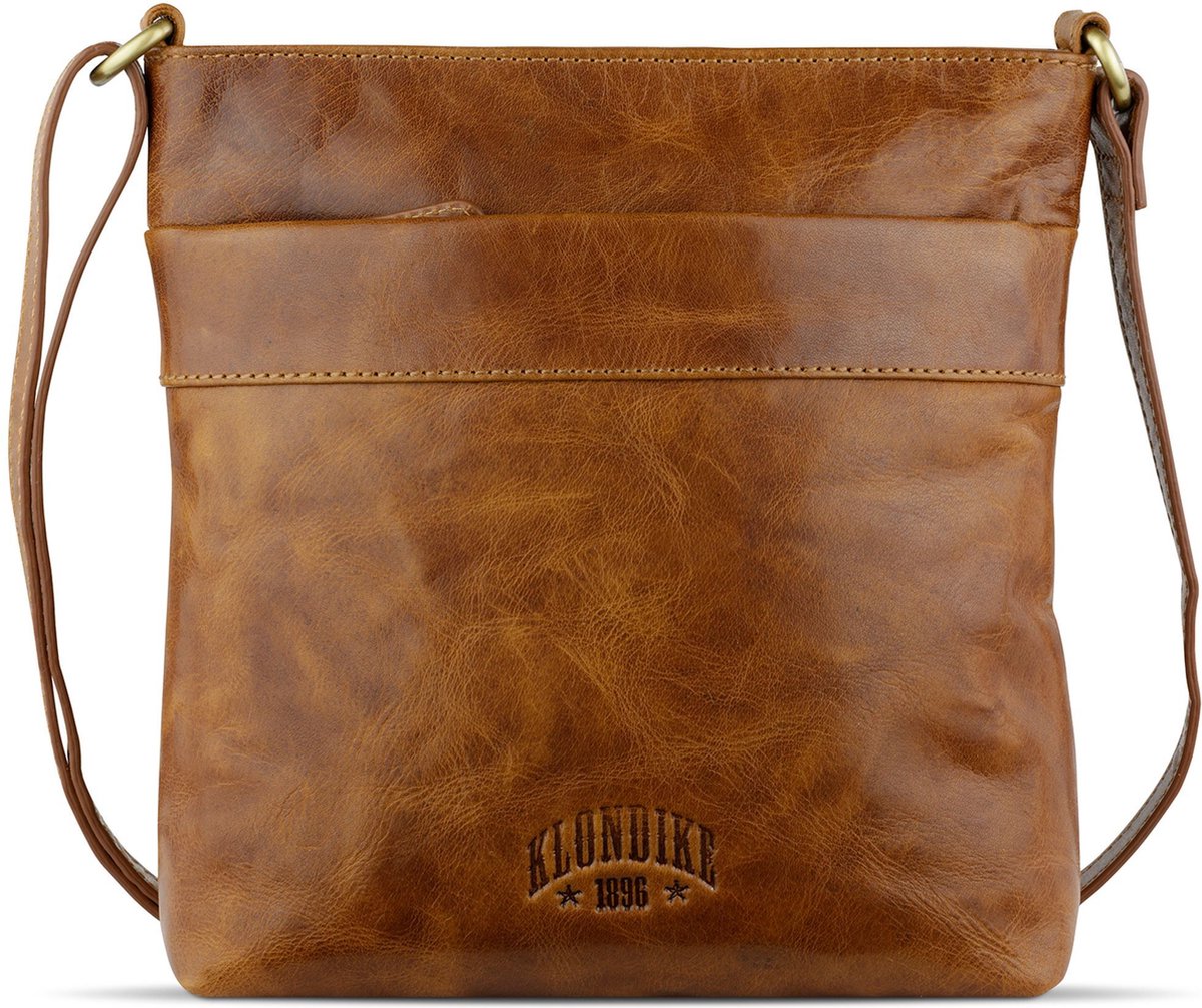 KLONDIKE 1896 Schoudertas Mountain May Shoulder bag Cognac Lichtbruin