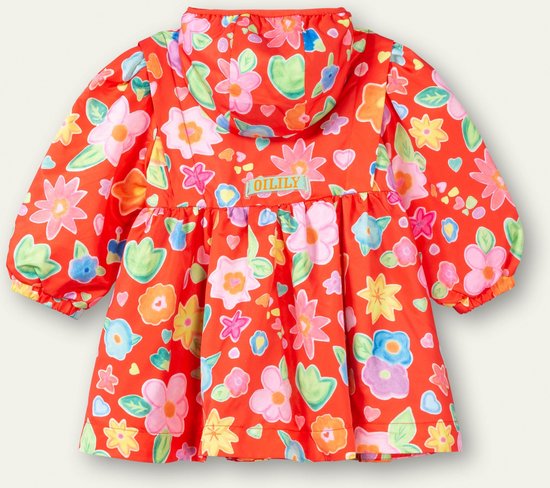 Oilily Chitchat - Jas - Meisjes - Rood - 110