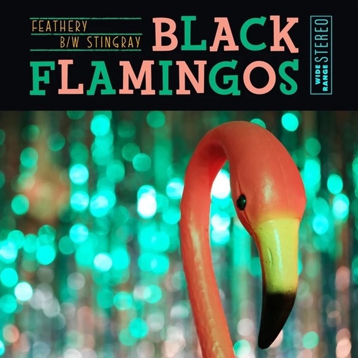 Black Flamingos - Feathery / Stingray (7" Single) (Coloured Vinyl)