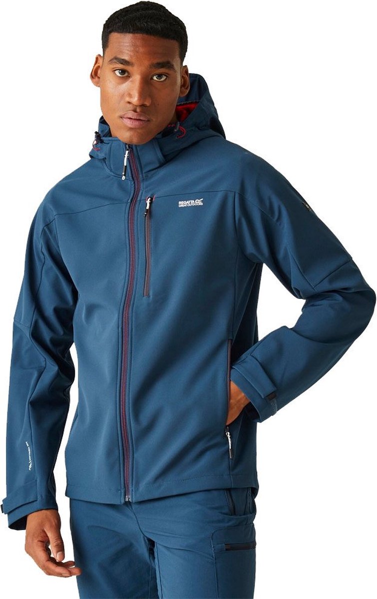 Regatta Arana Moonlight Softshell Jack Heren Denim