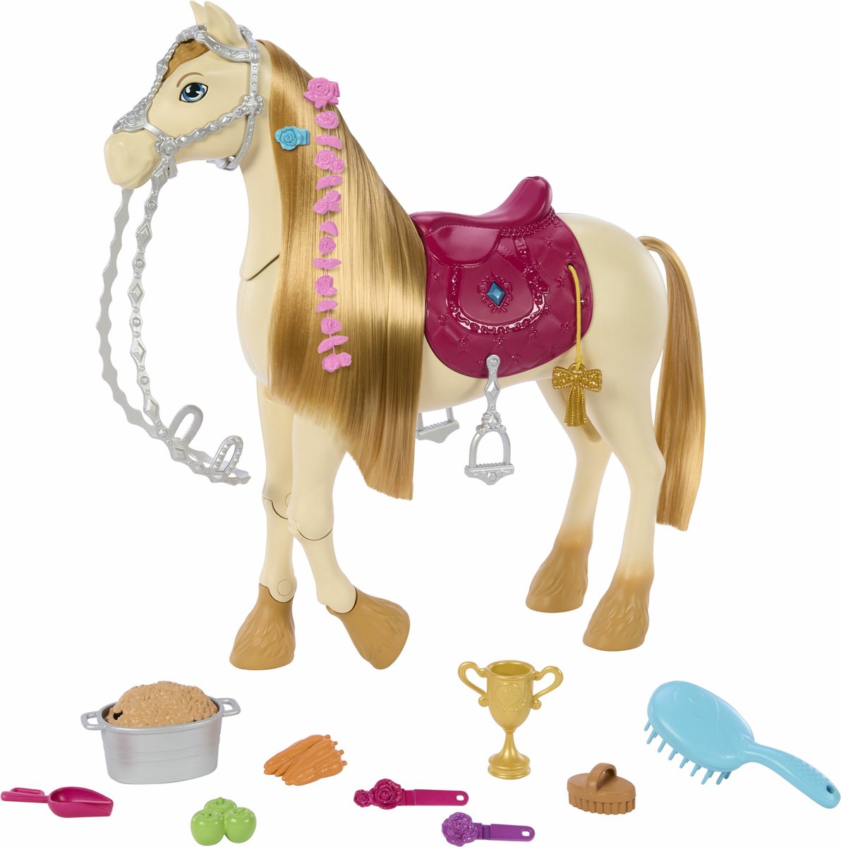 Barbie Paard Met Verschillende Functies