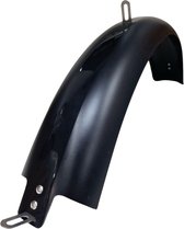 Spatbord achterzijde Fatbike Ouxi V8, C80 H9, C90 en QmWheel V20 zwart achterspatbord