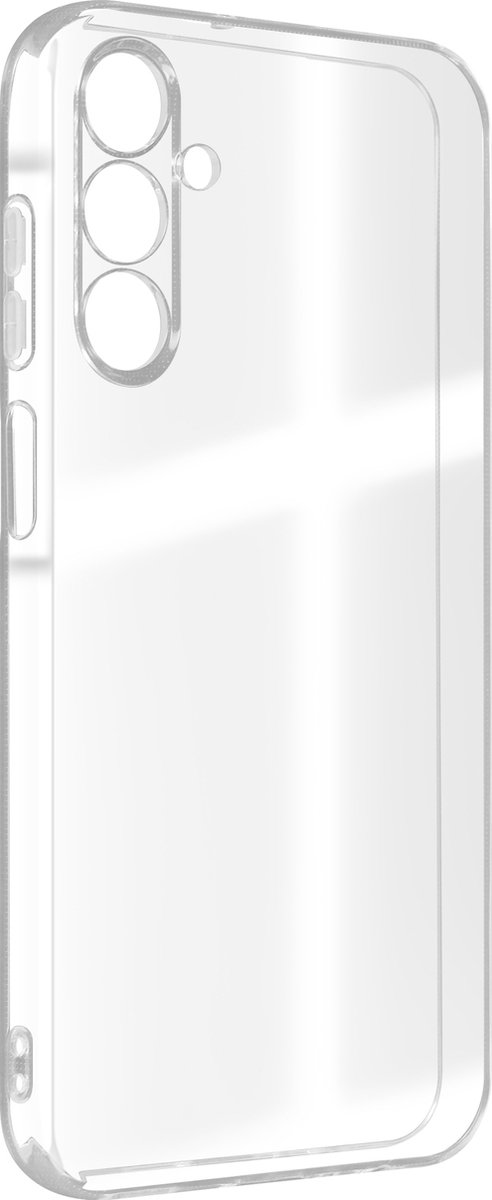 Avizar Hoes Geschikt voor Samsung Galaxy A15 Fijn 2 mm silicone, Transparant