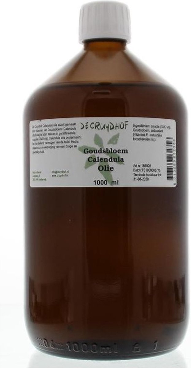 Goedkoopste Cruydhof Goudsbloem Calendula Olie - 1000 ml