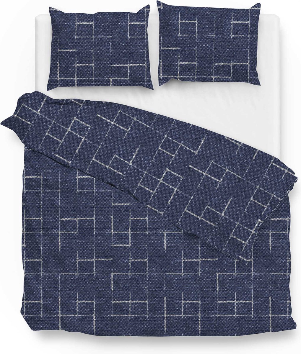 Zohome Zo! Home Zale Dekbedovertrek - Denim