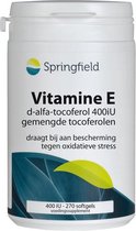 Springfield Vitamine E 400 IE - 270 Capsules