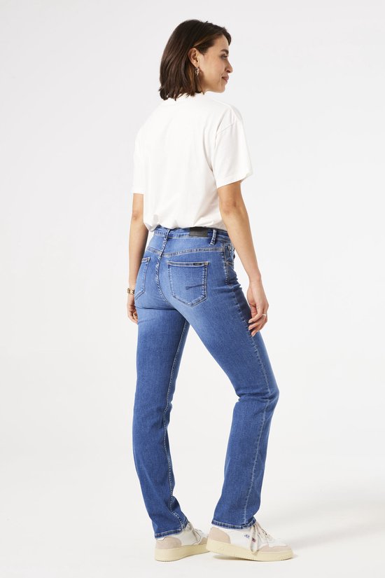 GARCIA Celia Jeans Coupe Droite Femme Blauw - Taille W30 X L30