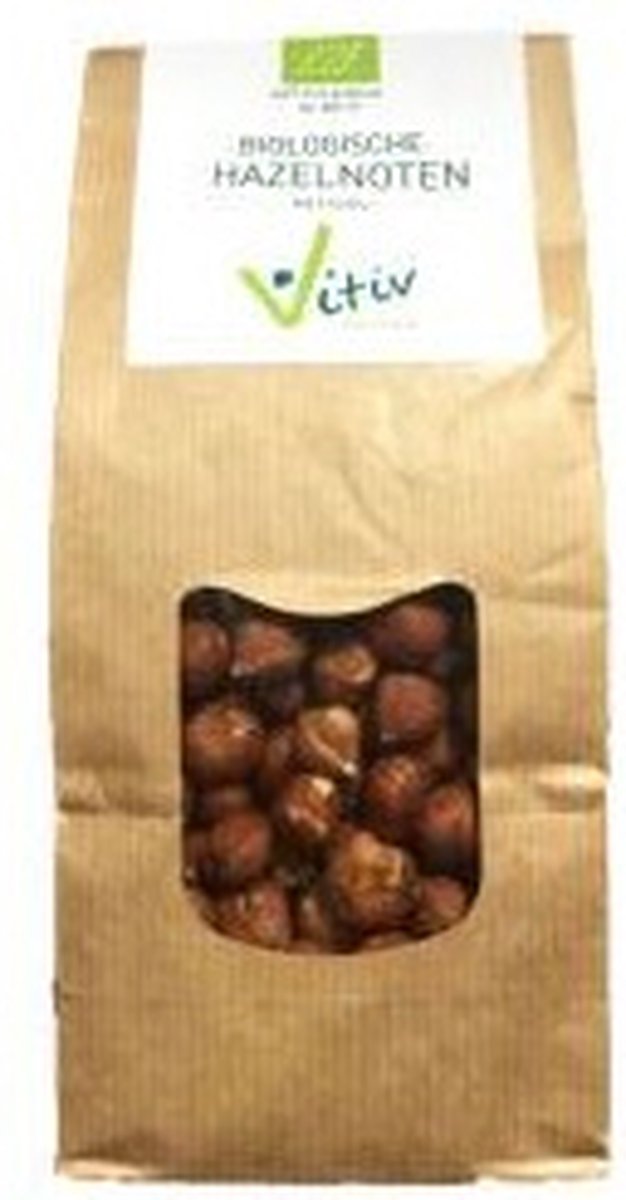 Goedkoopste Vitiv Hazelnoten met vlies bio 500 Gram