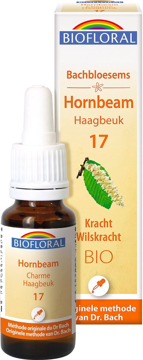 Biofloral- 17 - Hornbeam - Haagbeuk - Bio - Bio Demeter - 20 ml
