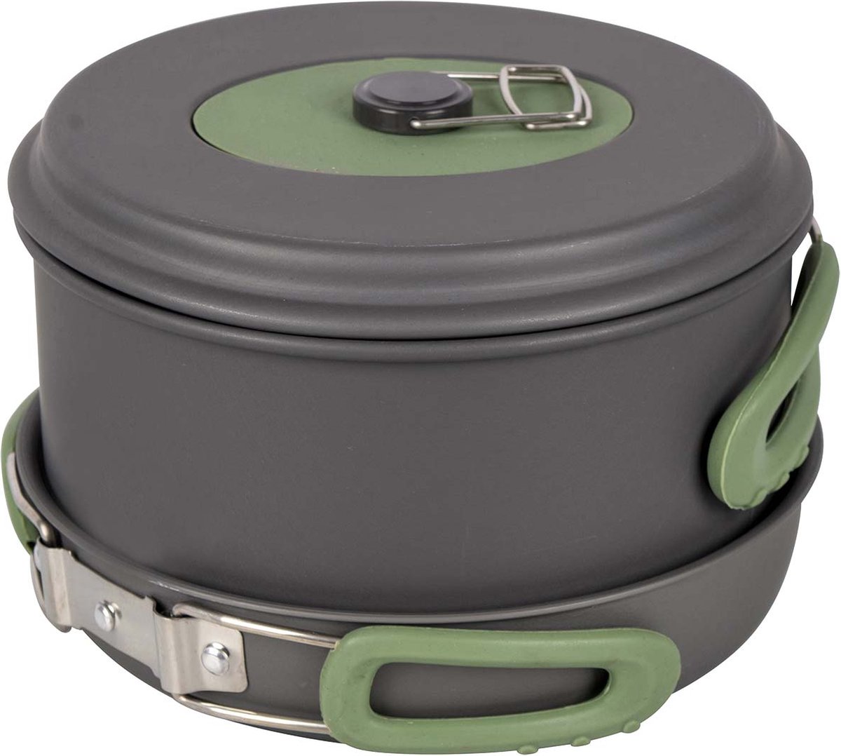 Bo-Camp Pannenset - Explorer - 4-Delig - Hard anodized - Aluminium