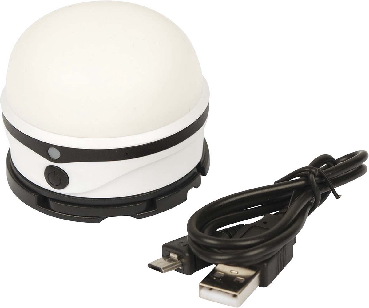 Bo-Camp - Hanglamp - Kuma - Siliconen - Oplaadbaar - 200 Lumen