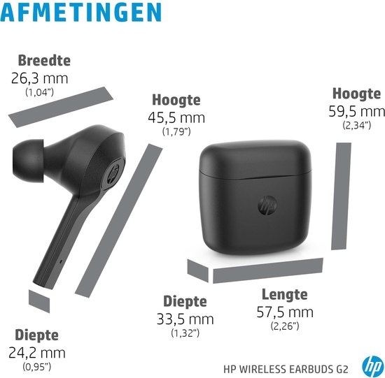 HP Écouteurs sans fil G2