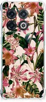 Coque de téléphone OnePlus 10 Pro Nice Case avec bord transparent Fleurs