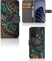 GSM Hoesje OnePlus 10 Pro Flip Case Aztec