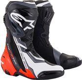 Alpinestars Supertech R 2021 Black Red Fluo White Gray 41 - Maat - Laars